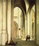 Pieter Jansz Saenredam, interior of the st.bavo church,haarlem